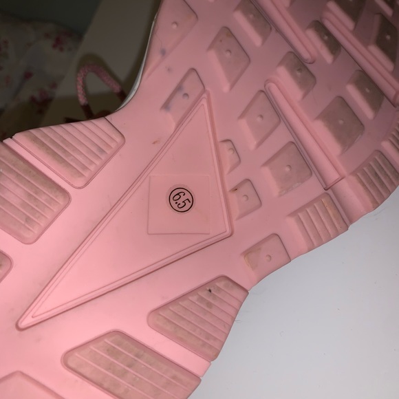 JEFFREY CAMPBELL PINK CHUNKY SNEAKERS PLATFORM 6.5 - Picture 5 of 5